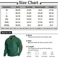 BOMYJESK Mens Sweatshirt Corduroy with Elbow Patches Button Up Sweaters