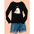 thumbnail image 3 of Adorable Ghost W Heart Long Sleeve Toddler -Image by Shutterstock,  2 Toddler, 3 of 4