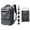 Gray, variant on 19Inch Vacuum Compression Travel Backpack Large Capacity For Outdoor and Extended Trip Shoulder Bag Waterproof