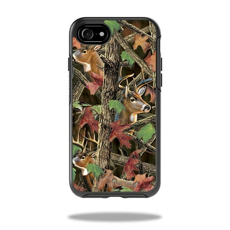 Skin For OtterBox Symmetry iPhone 7 Case – Buck Camo | MightySkins Protective, Durable, and Unique Vinyl Decal wrap cover | Easy To Apply, Remove, and Change Styles | Made in the