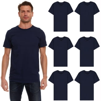 Pacchi Da 3 E 5 T-Shirt Uomo Base Girocollo - Cotone Morbido, Multicolore, Maniche Corte - Absanoh, Prodotto In Pakistan