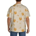 thumbnail image 3 of Kdxio Men's Hawaiian Shirt for Men Short Sleeve Shirt Squirrel Animal Summer Casual Holiday Beach Button Down T-Shirts, 3 of 7