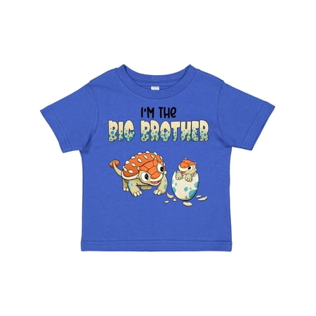 Inktastic I m the Big Brother Ankylosaurus Bros Boys Toddler T-Shirt