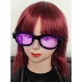 thumbnail image 3 of Gafas con luz LED de Manga de Anime japonés, juguete divertido, disfraces de parodia, accesorios de novedad, regalo de mordaza, 3 of 5