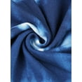 thumbnail image 5 of DARING DIVA Women's Plus Criss Cross V Neck Tie Dye Blouse 1X Blue, 5 of 6