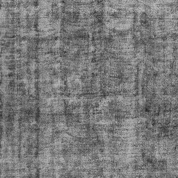Ahgly Company Indoor Square Oriental Gray Industrial Area Rugs, 3' Square