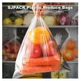 thumbnail image 7 of Drevy 12 X 20 Inches Plastic Produce Bag on a Roll, Clear Bags for Fruits, Vegetable,350 Bags/Roll, 7 of 7
