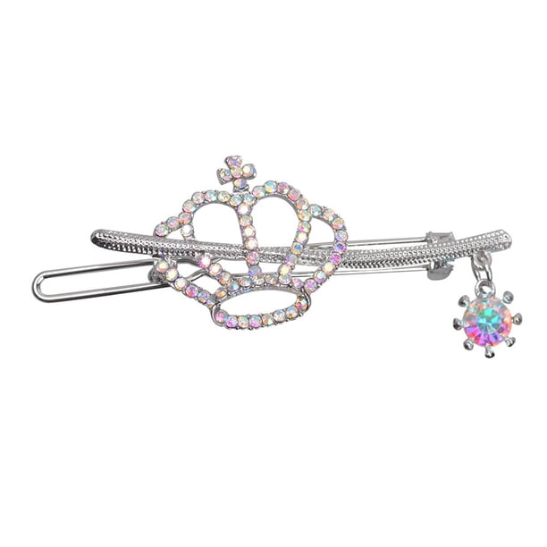 Accesorio de Joyería Macarena con Pasador de Pelo con Corona de Imitación para Mujer