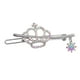 thumbnail image 1 of Accesorio de Joyería Macarena con Pasador de Pelo con Corona de Imitación para Mujer, 1 of 8