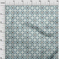 thumbnail image 2 of oneOone Cotton Flex Light Gray Fabric Floral & Tiles Moroccan Fabric For Sewing Printed Craft Fabric By The Yard 40 Inch Wide, 2 of 4