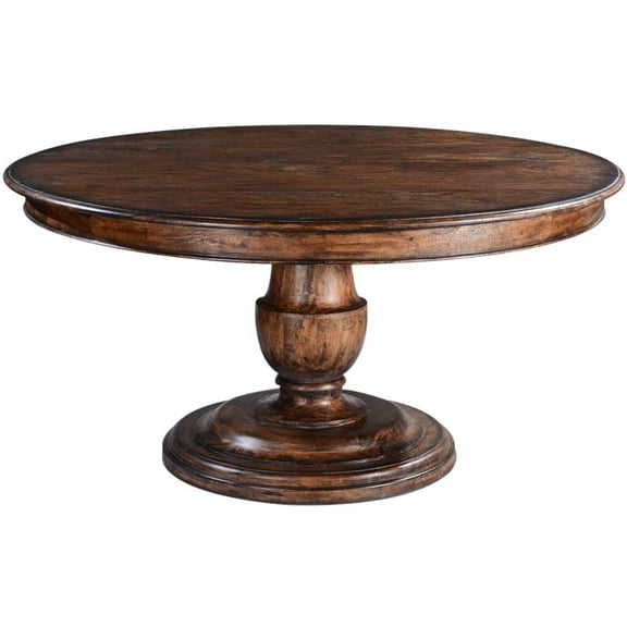 Scottsdale Dining Table-Distressed Rustic Pecan Finish