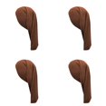 thumbnail image 2 of Men Women Stretchy Dreadlock Cap, Long Tail Breathable Headwrap for Locs Braids Hair, 4 Pack, 2 of 4