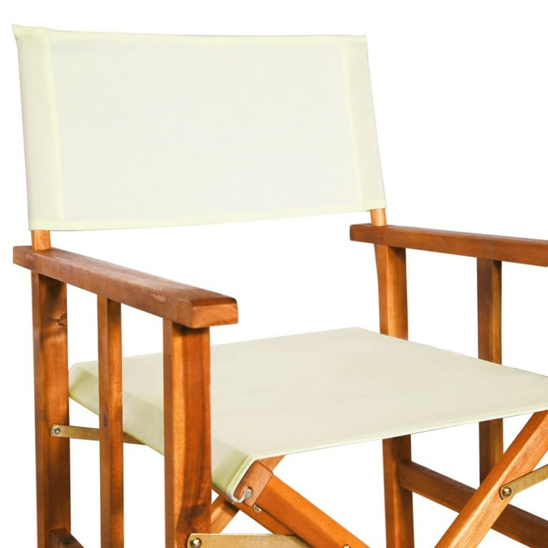 Cream discount directors chairs