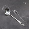 thumbnail image 3 of NutriGripster Stainless Steel Soup Spoon Cooking Spoon Long Handle Large Soup Spoon, 3 of 4