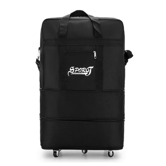 Labymos Expansible Suitcase Sac Pliable Bagage à Roulettes pour les Voyages d'Affaires