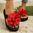 thumbnail image 2 of Red Ladies Everyday Leisure Thick-Soled Decor Open Toe Footwear Airy For Spring Summer Outdoor Beach Activities Comfortable, 2 of 6