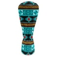 thumbnail image 2 of Yuyamidu Blue Aztec Golf Club Head Covers PU Leather Golf Head Covers Driver Covers Fariway Wood Headcover Hybrid Covers Gemoetric Golf Headcover, 2 of 8