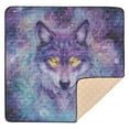 thumbnail image 6 of WOBOGO Beautiful Fantasy Wolf Baby Playmats Extra Large Waterproof Rollable Activity Pads for Toddlers 50×50inch, 6 of 7