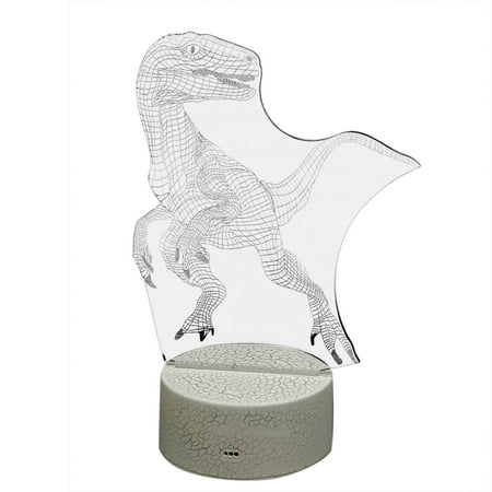 

Outfmvch led lights led lights for bedroom Colors Decorations Holiday Dinosaur Remote-Controlled Household Touchable 16 Home Decor bathroom decor