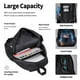 thumbnail image 4 of Disketp Cool Blue Light Wolf Mochila Estampada de Gran Capacidad con Lonchera y Estuche, Set de 3 Piezas para Estudiantes, 4 of 7