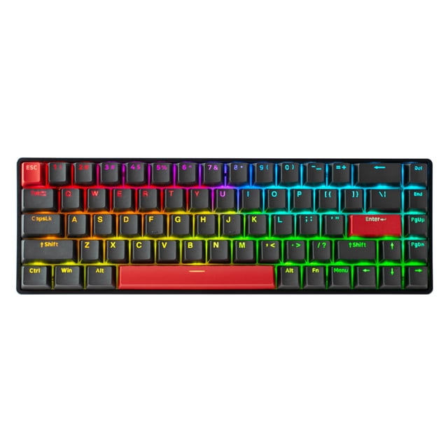 Teclado mecánico DrunkDeer G65 Rapid Trigger RGB PBT Keycap