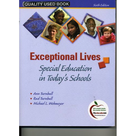 Pre-Owned Exceptional Lives, Special Education in Today's Schools, 9780137011049, 0137011040, Paperback, Sixth edition