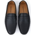 thumbnail image 5 of Mio Marino Men's Casually Suave Leather Penny Loafers, 5 of 5
