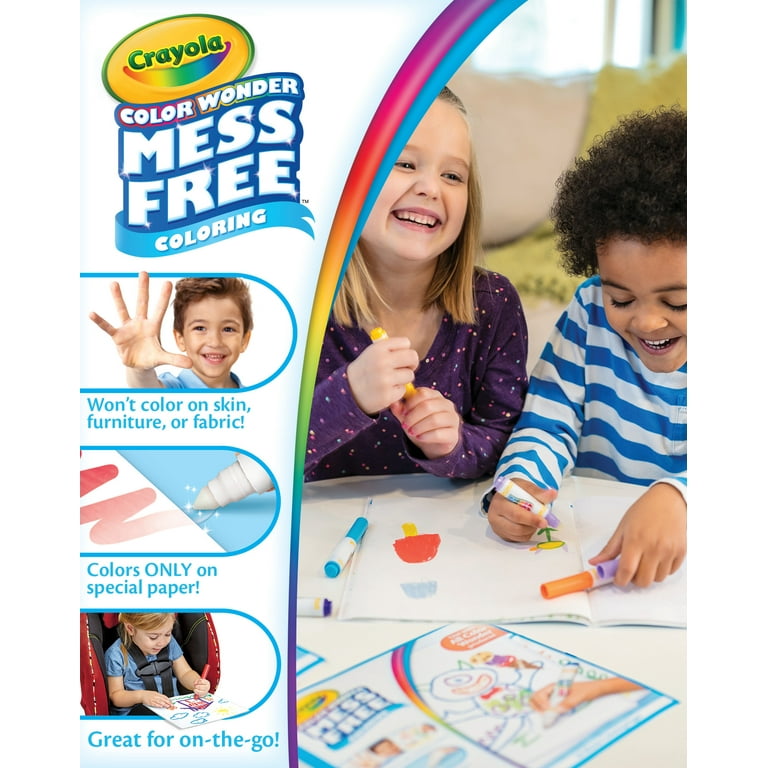 Crayola® Color Wonder Mess Free™ Classic Mini Markers, 10ct.