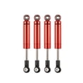 thumbnail image 1 of serony RCGOFOLLOW Smooth Front Rear Shock Absorber For 1/10 SCX10 Crawler Red, 1 of 5