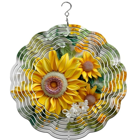 Flowers Wind Spinner