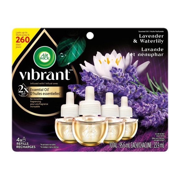 AIR WICK® SCENTED OIL - Refill -  Vibrant Lavender and Waterlily