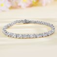 thumbnail image 4 of Leander S-Shaped Zircon Tennis Bracelet for Women: A Luxurious, High-End, and Stylish Bracelet, 4 of 5