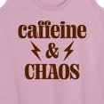 thumbnail image 3 of Instant Message - Chaos Caffeine Mom - Women's Racerback Tank Top, 3 of 6