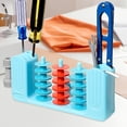 thumbnail image 4 of Shiogb Bobbin Thread Stand Spool Holder, Multi Storage Multipurpose Bobbin Organizer, Embroidery Serger Double Head, Thread Rack, 4 of 5
