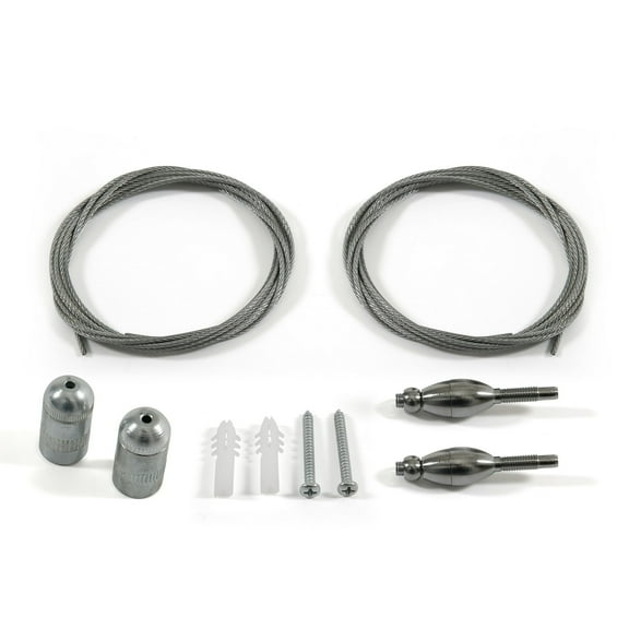 M&T Displays Double Sided Snap Frame Ceiling Hanging Kit