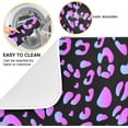 thumbnail image 2 of Purple Leopard Dish Drying Mat for Kitchen Counter, Ultra Absorbent Reversible Microfiber Dishes Drying Rack Pad Heat-resistant Mats 18x24 Inch, 2 of 7