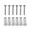Chrome, variant on LOOKSEVEN Single Coil Pickup Height Adjustment Screws & Conical-Style Springs for Strat TL- Gold