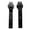 4FT 1210mm, variant on 4-9.6ft Wood Sliding Barn Door Hardware Kit, Black Top Mounted Closet Hardware Accessories For Single Door J-Shaped ,Easy to Install