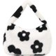 thumbnail image 1 of LHSHID Women Tote Bag Small Cozy Fuffy Faux Fur Plush Handbag Trendy Quilted Casual Winter Soft Purse, 1 of 6