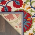 thumbnail image 6 of Nourison Aloha 2' x 3' Red Multicolor Transitional Rug, 6 of 10