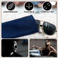 thumbnail image 4 of Funda Suave para Gafas de Sol MyEyeglassCase en Pana Azul, 4 of 6