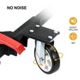 thumbnail image 6 of CREATIVE HOBBIES Adjustable Universal Mobile Base 1520LBS Load-Bearing Capacity,Heavy-Duty Mobile Base Rolling,Mobile Base with Locking Levers,Used for Mobilizing Woodworking Equipemnt,Fridge,Washing, 6 of 9