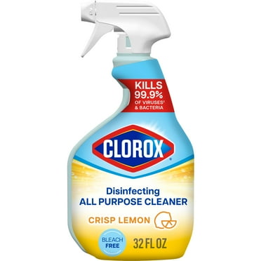 Clorox Disinfecting Bleach-Free All Purpose Cleaner, Crisp Lemon, 32 fl oz