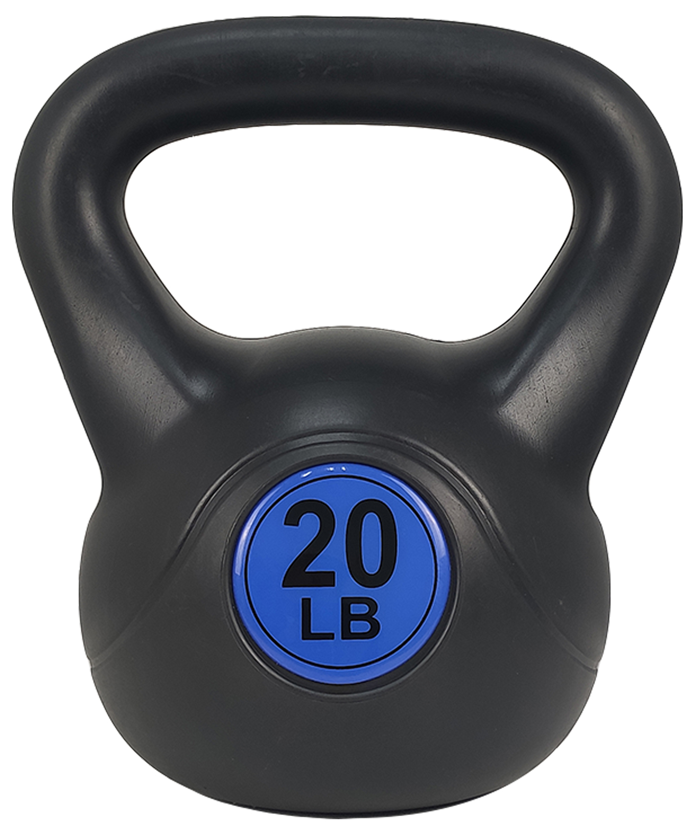 BalanceFrom Wide Grip Kettlebell Exercise Fitness Weight Set, 3-Pieces: 10lb, 15lb and 20lb Kettlebells - image 4 of 6