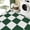 Green and white, variant on Lxcreat Vinyl Flooring Peel and Stick Flooring Tile, 1mm, 35.4-in x 6-in Self Adhesive and Waterproof for Transfer Bathroom, Kitchen, Living Room, Bedroom 10Pcs