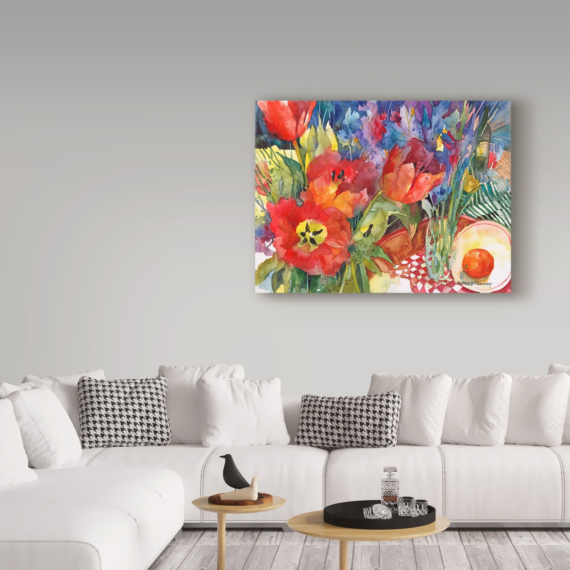 Trademark Fine Art 'Natures Bounty' Canvas Art by Annelein Beukenkamp