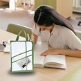 thumbnail image 4 of WRKEKC ‌Transparent A4 Portable Folder with Zipper‌ - Student Test Paper Storage Bag, Made of Good Material, Water-resistant, Secure Zipper Closure, Available in Blue, Green, Pink, Brown Colors, 4 of 8