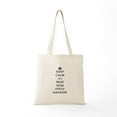 thumbnail image 5 of CafePress - Keep Calm And Trust Your Office Manager Tote Bag - Unisex Canvas Tote Bag, Beige, 1-Piece, 5 of 6