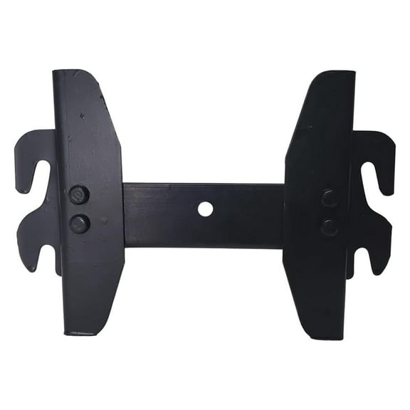 Compact Short Steel Hook-On Bed Rails for Headboard and Footboard Storage or Display