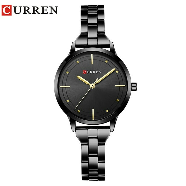 Montre-bracelet de Luxe pour Femmes Design Original Quartz Watches CURREN Marque Mode Acier Inoxydable Horloge 9021